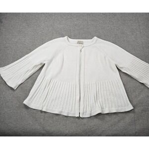 Company‎ Collection Women's Single Button Cardigan 3/4 Sleeve Sweater XL READ